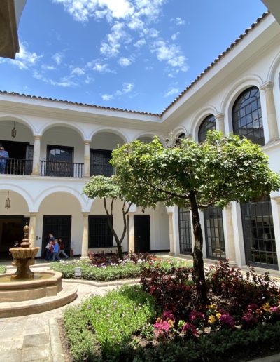 Le musée Botero occupe une demeure coloniale de la Candelaria de Bogotá