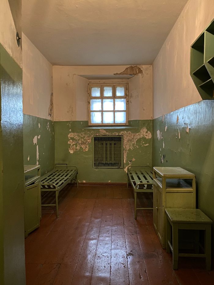 Les anciennes cellules de prison du KGB à Vilnius